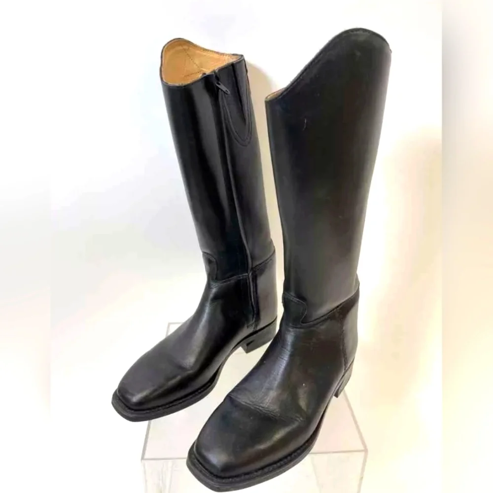 Ariat Dressage Cobalt Women's Black Tall Leather Riding Boots - Size 6